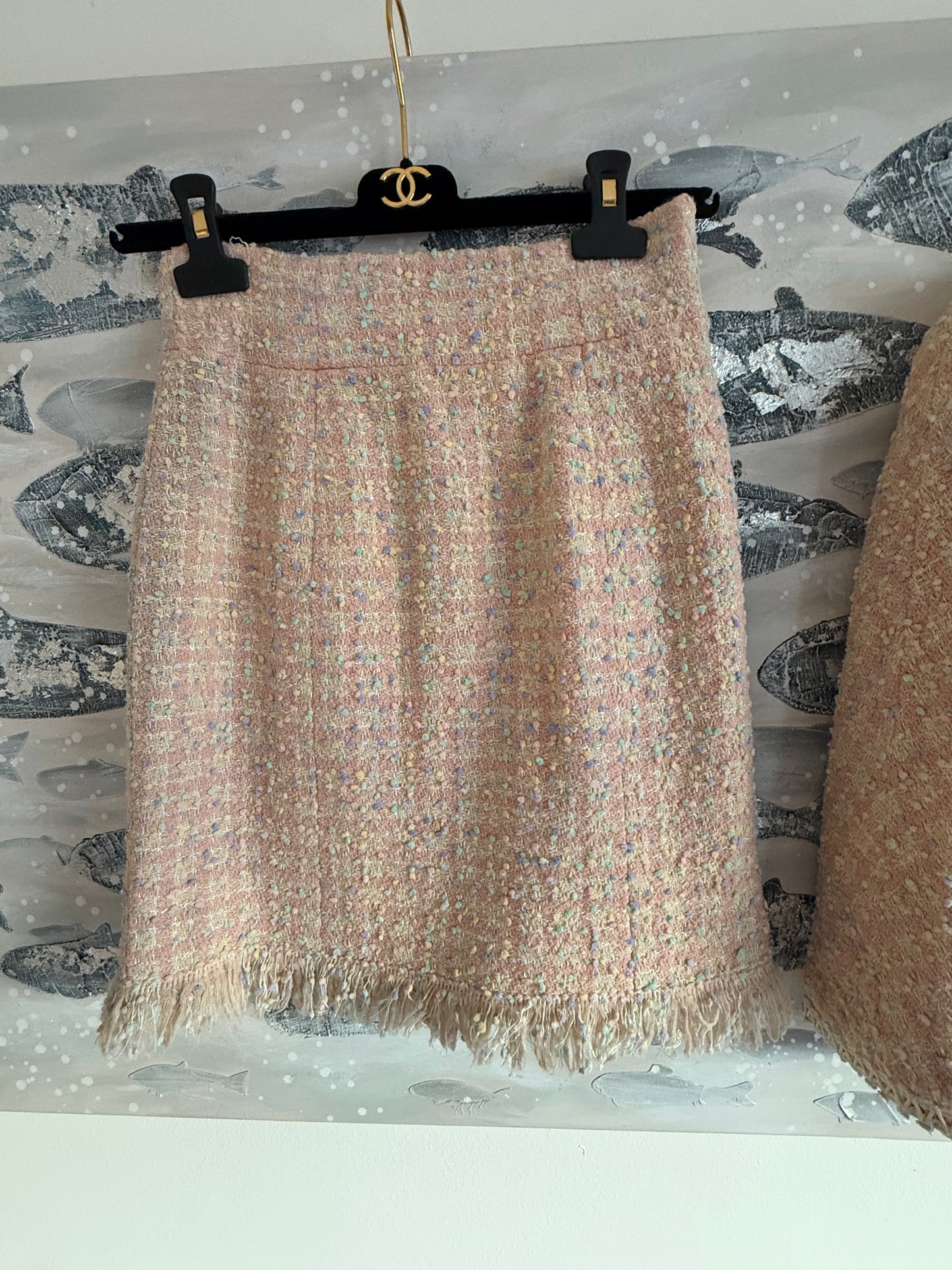 Tailleur Chanel tg. 40 rosa