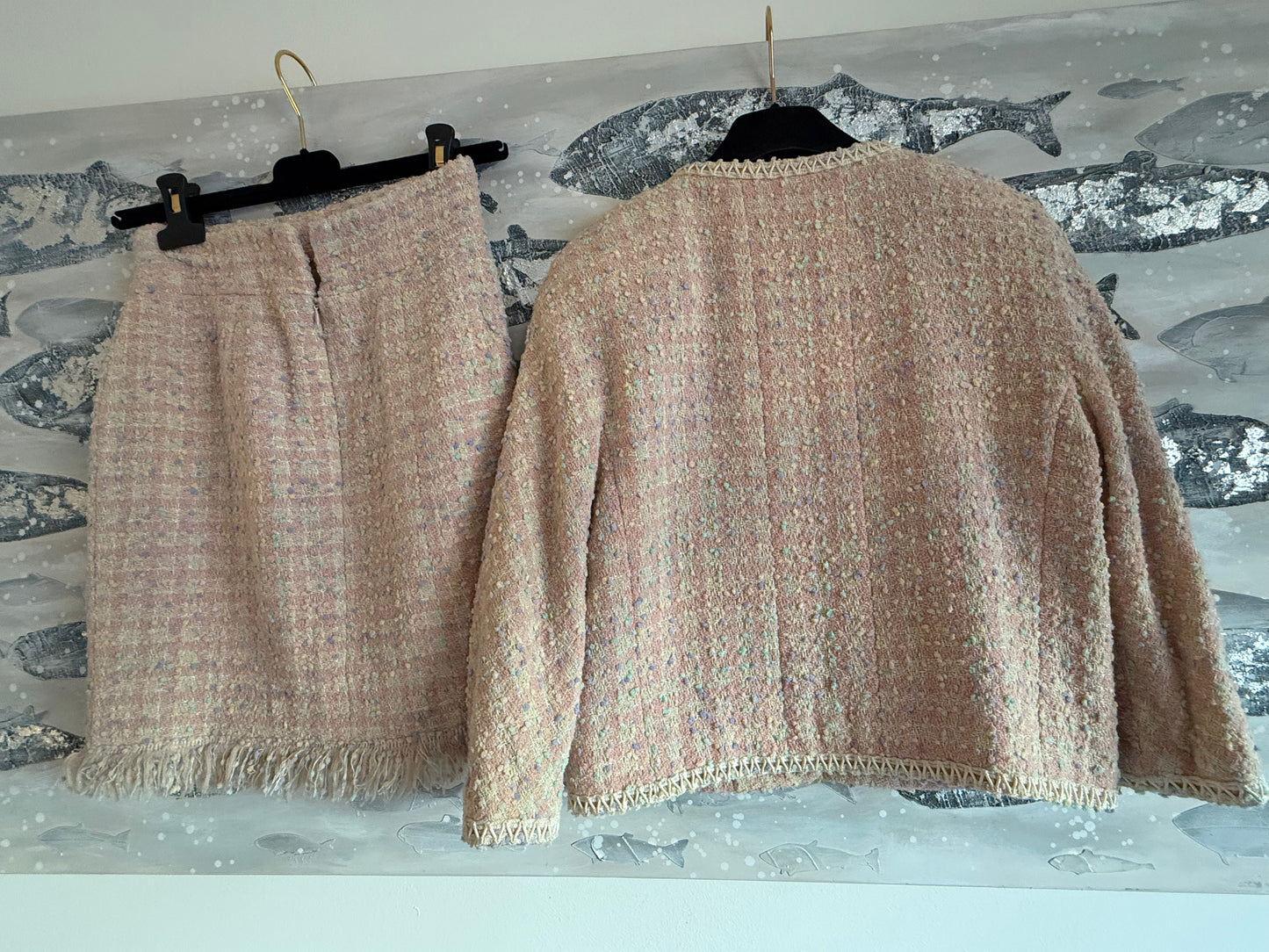 Tailleur Chanel tg. 40 rosa