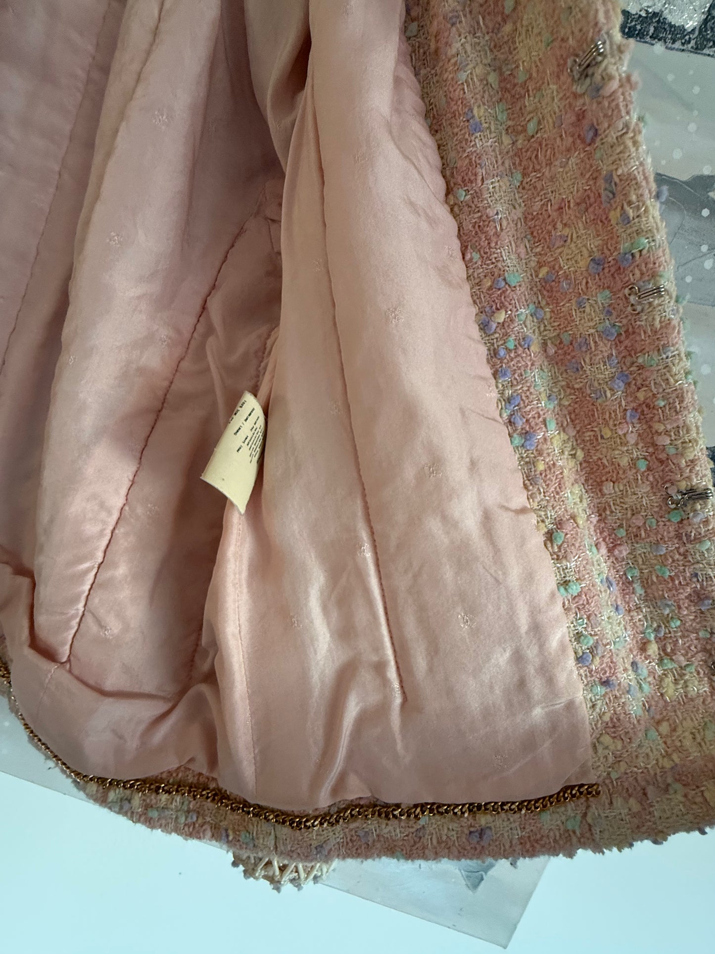 Tailleur Chanel tg. 40 rosa