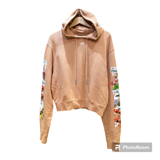 Off-White felpa Flowers M